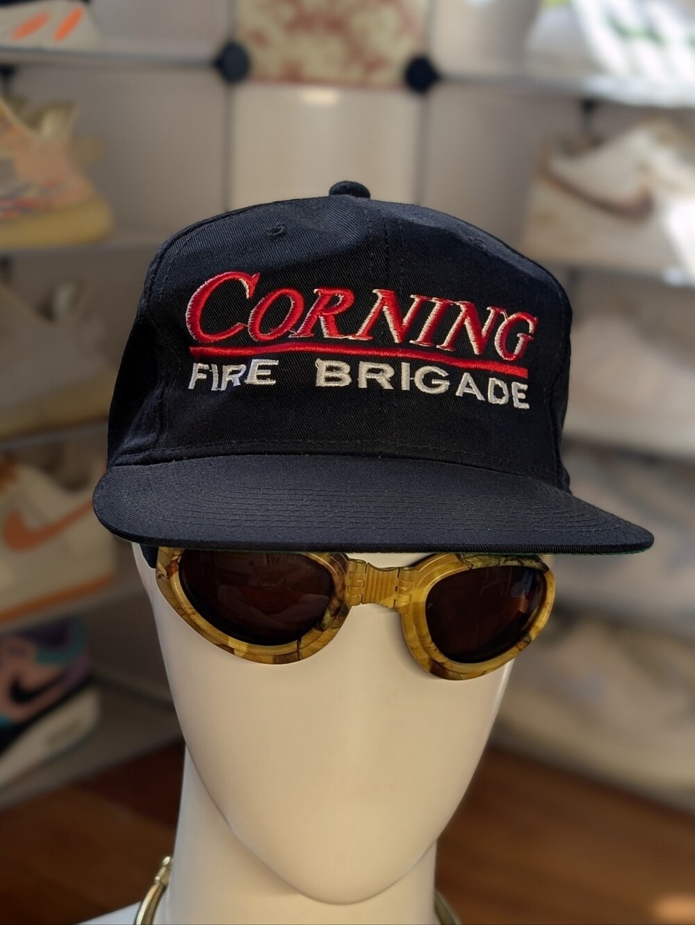Corning Fire Brigade Vintage Snapback Hat (OS)